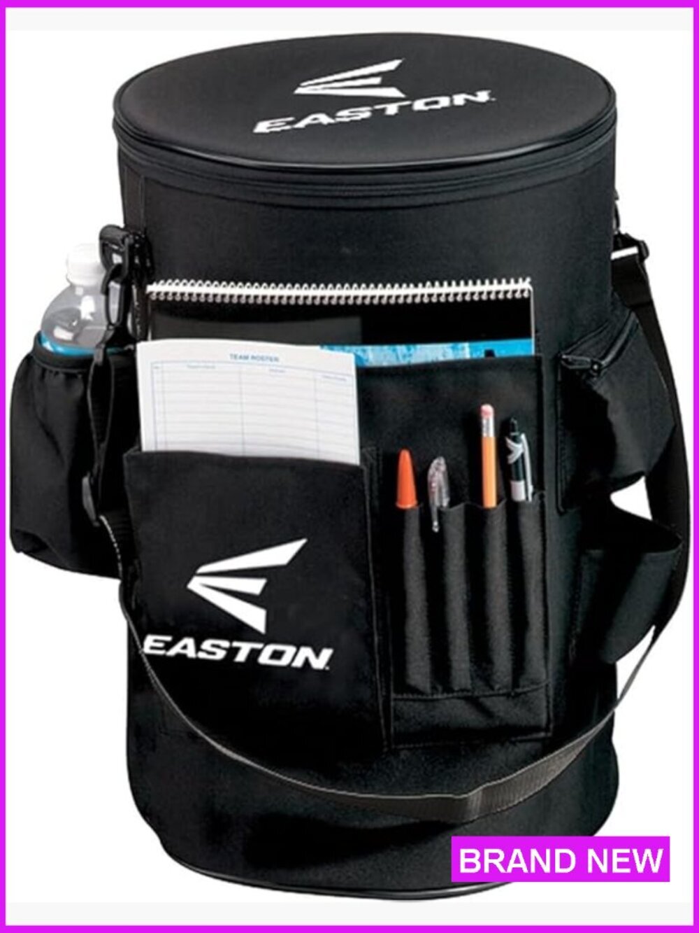 Bucket Organizer Cover Slip Over Coaching Gear Baseball Softball Padded Seat